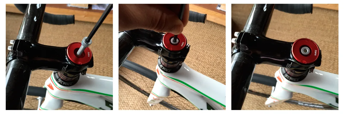 threadless headset top cap preload adjustment
