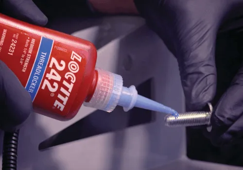 threadlocker (Loctite Blue)