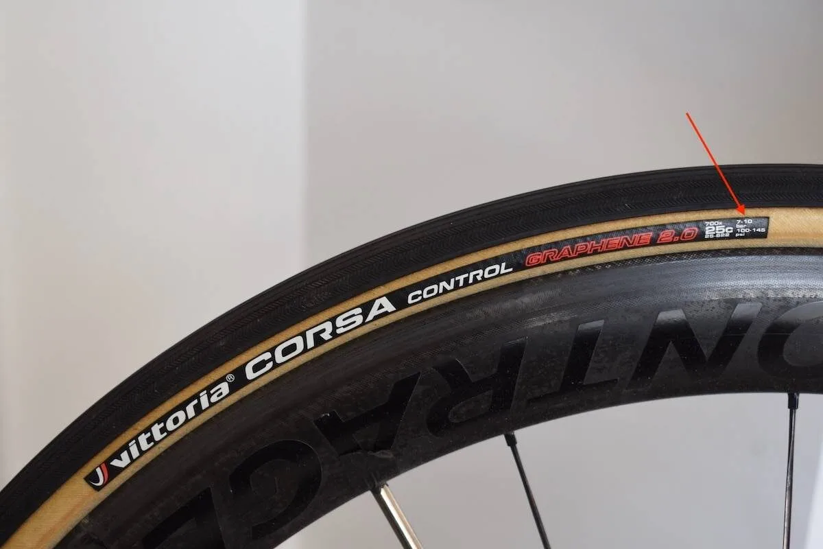 Tire Sidewall Limits