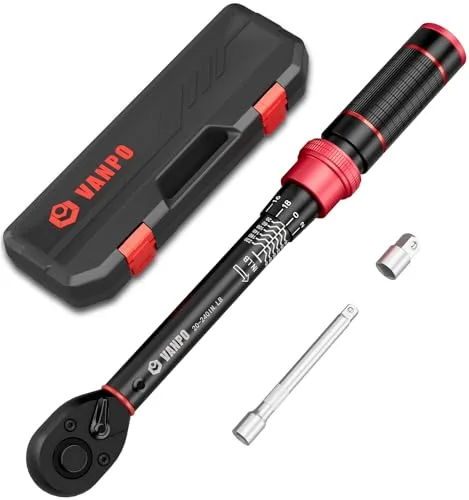 torque wrench on brake lever