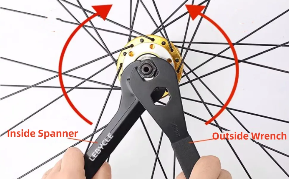 training wheel gap measurement