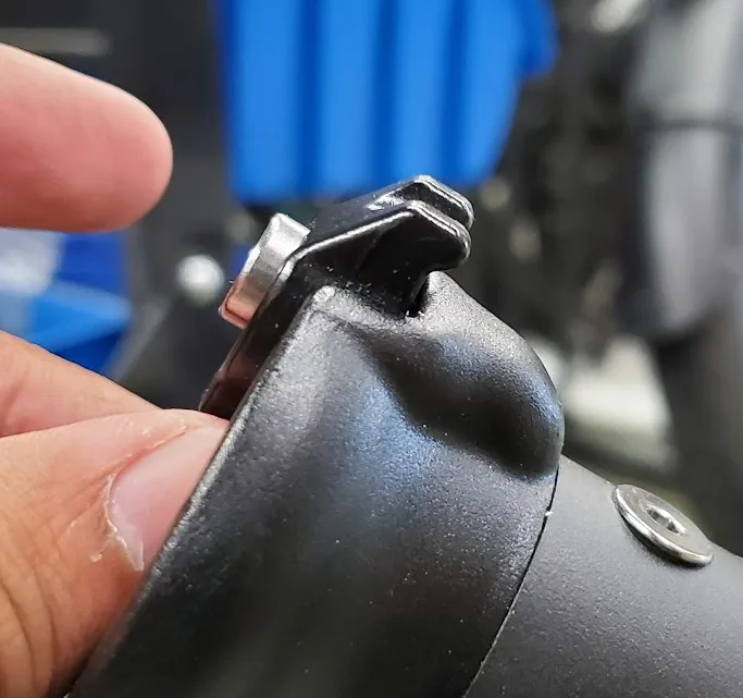 trick scooter clamp loose