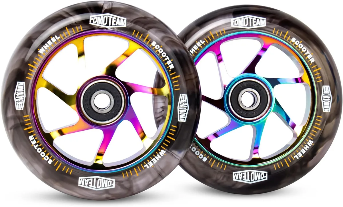 trick scooter wheel won't fit
