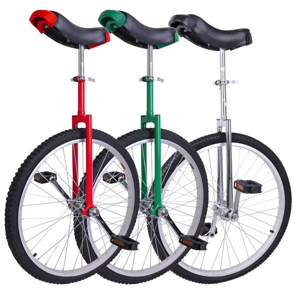 what is the difference between 24 and 26 inch unicycles