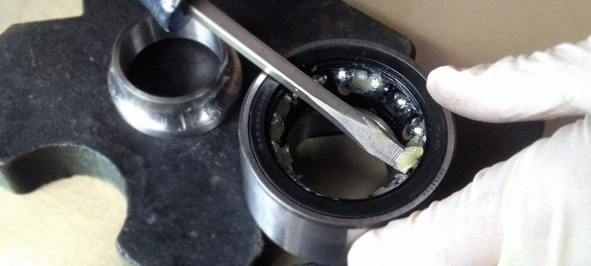 wheel bearing repack process