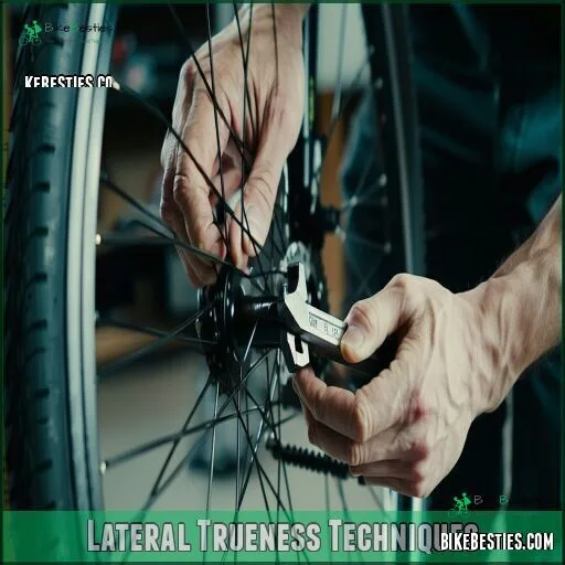 wheel rim trueness check