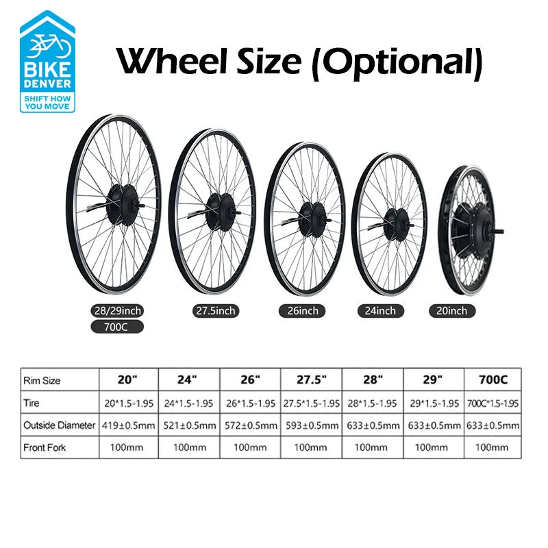 wheel size