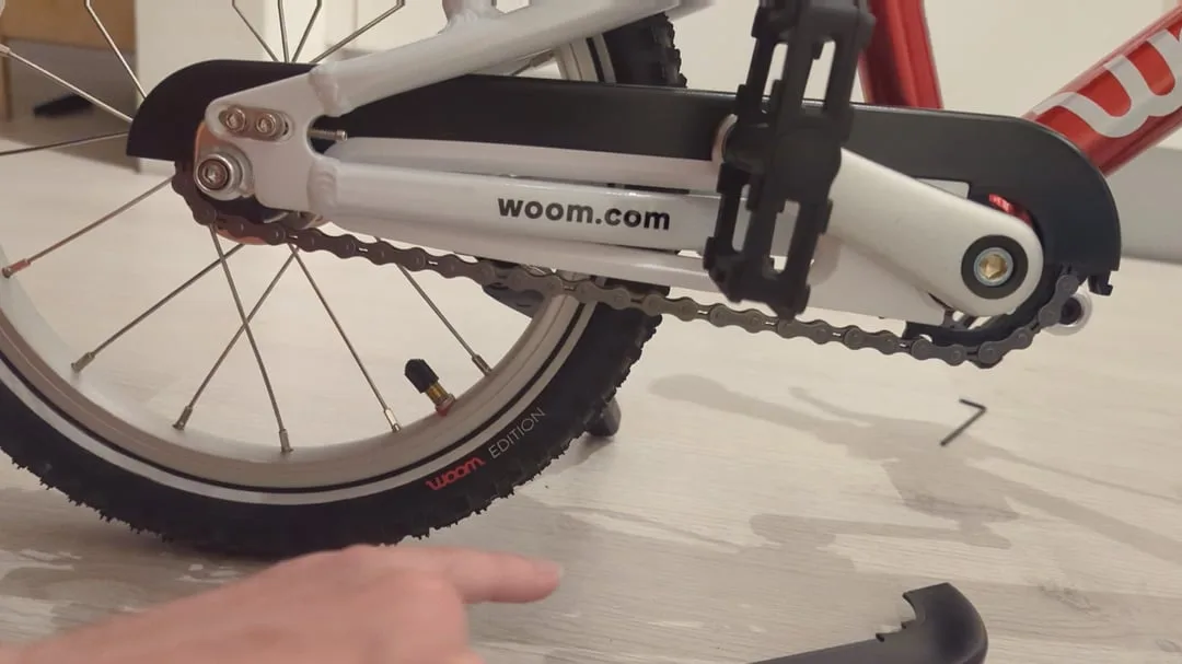 Woom 3 chain slipping