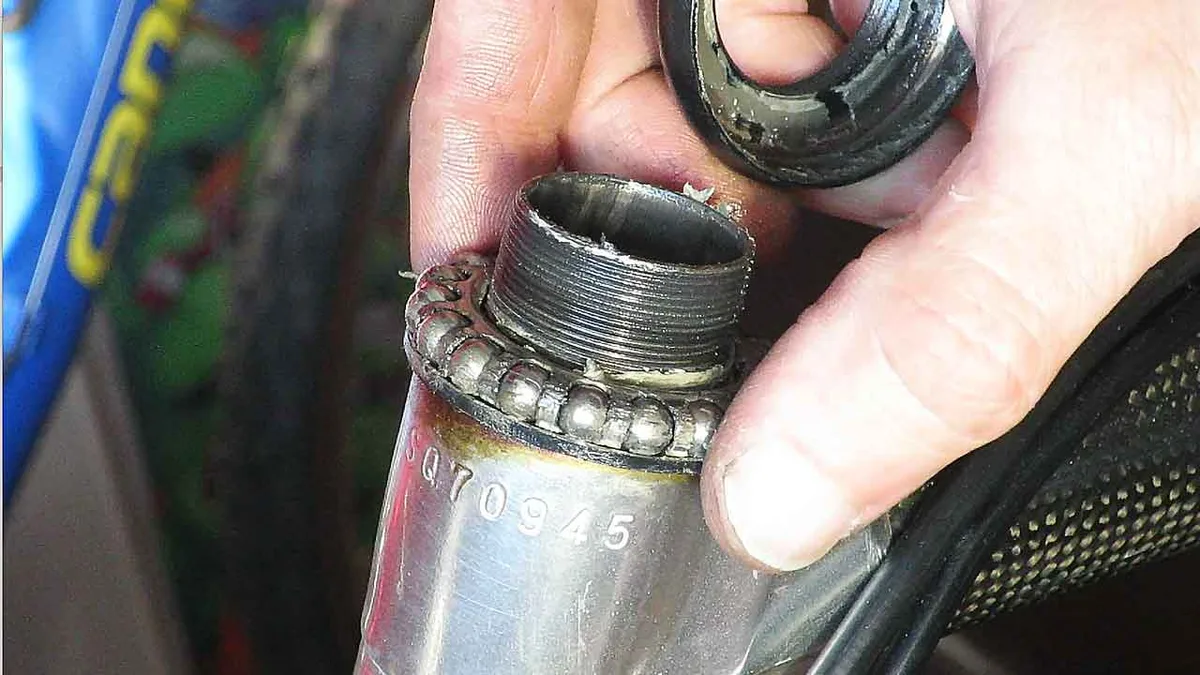 worn headset bearings